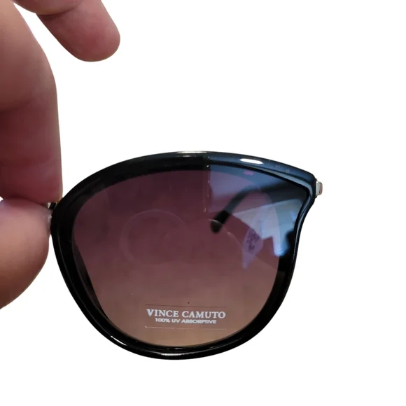 NWT | Vince Camuto | Black Cat-Eye Style Sunglasses - Picture 3 of 6